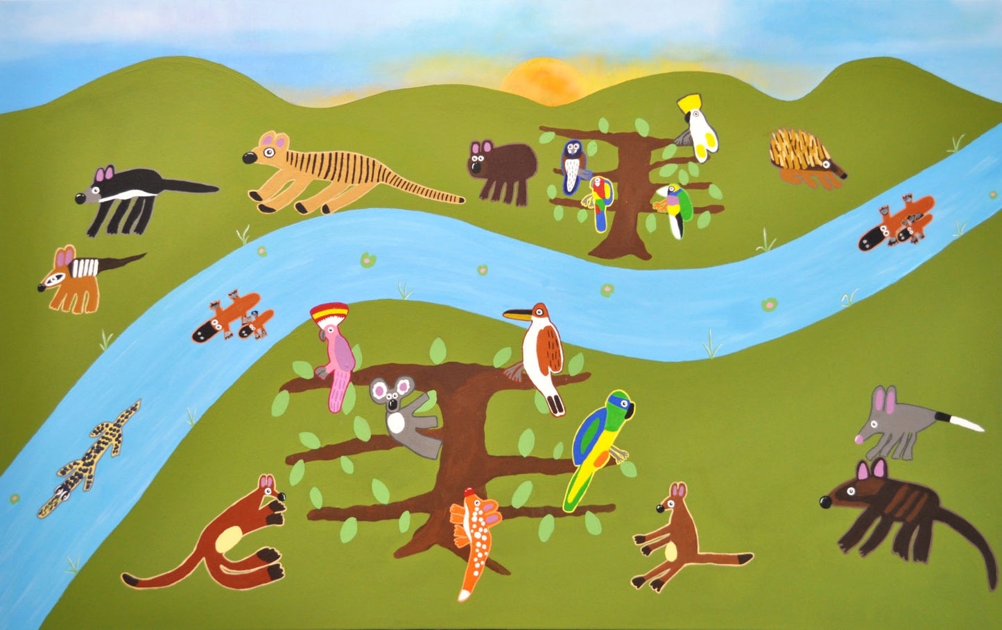 The Dawn Of Australian Fauna and Flora