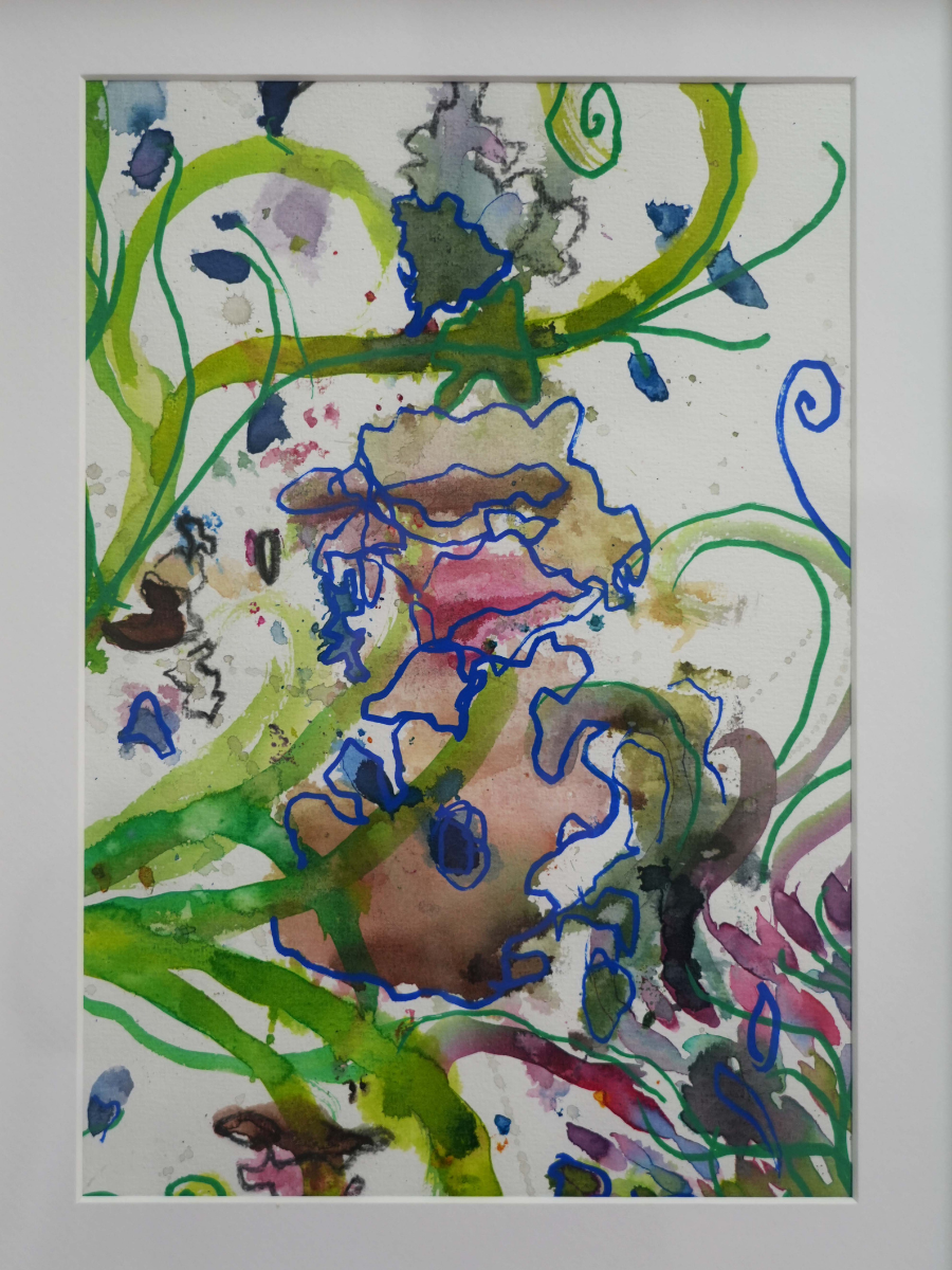 Mimi Varasdi  Leaf Exploration Triptych 3