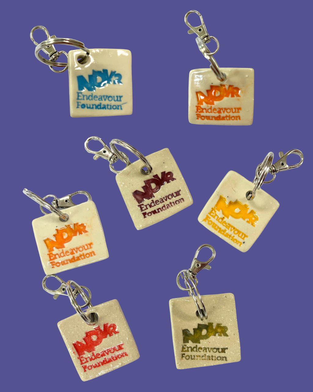 Endeavour Logo Keyrings