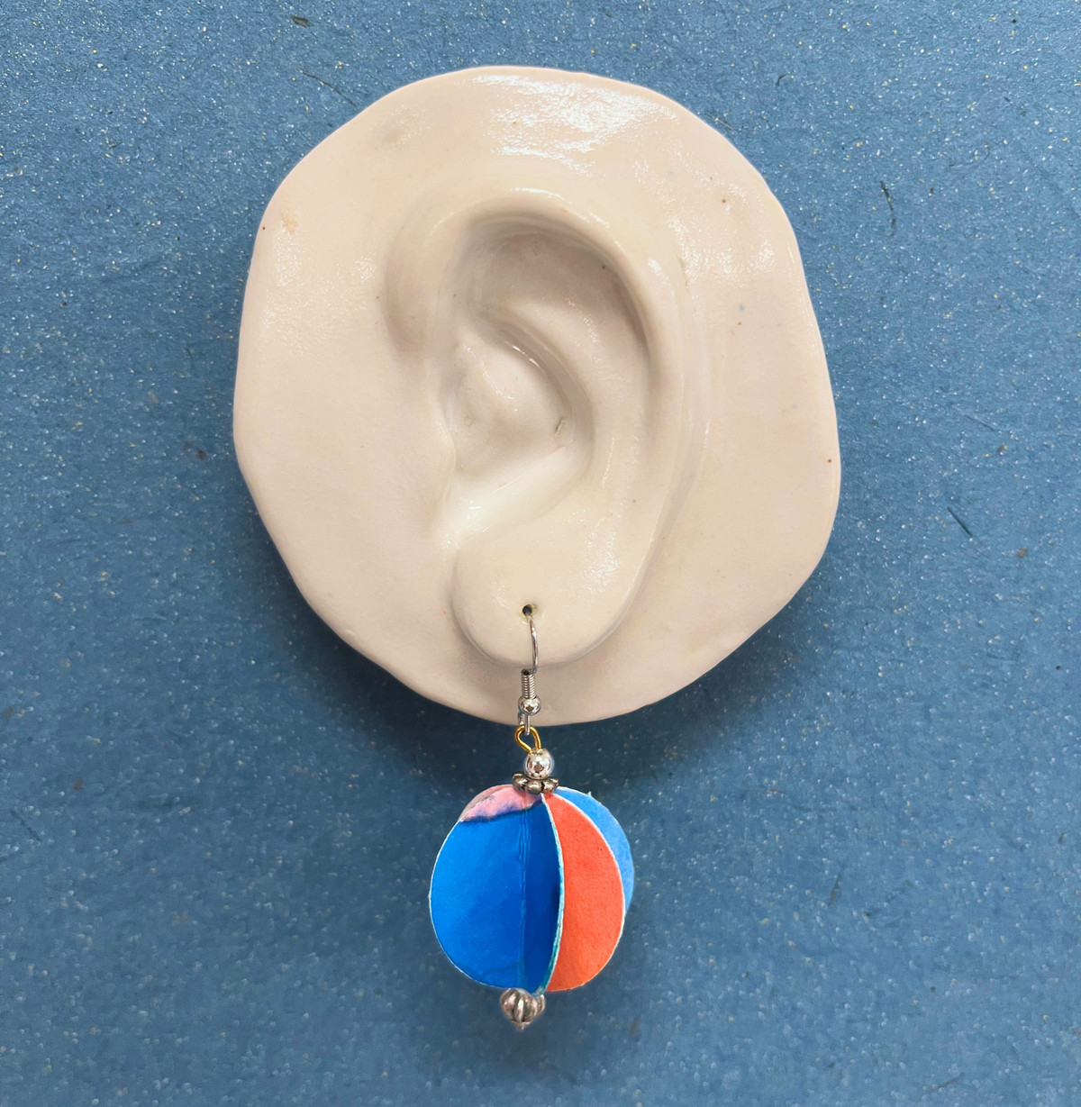 Fidget Recycled Paper Earrings