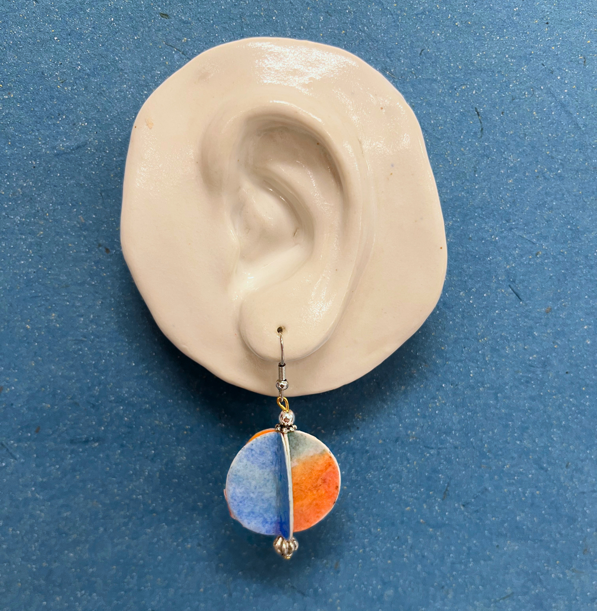 Fidget Recycled Paper Earrings