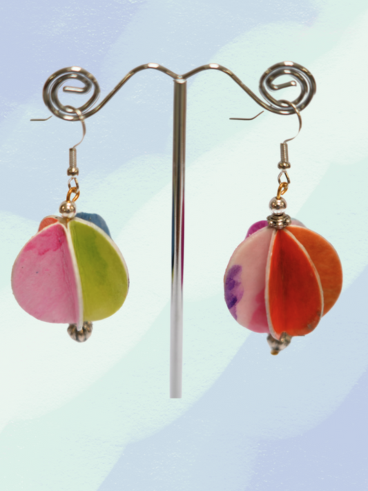 MDW Recycled Paper Earrings