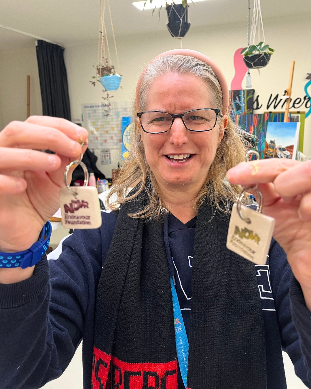 Endeavour Logo Keyrings