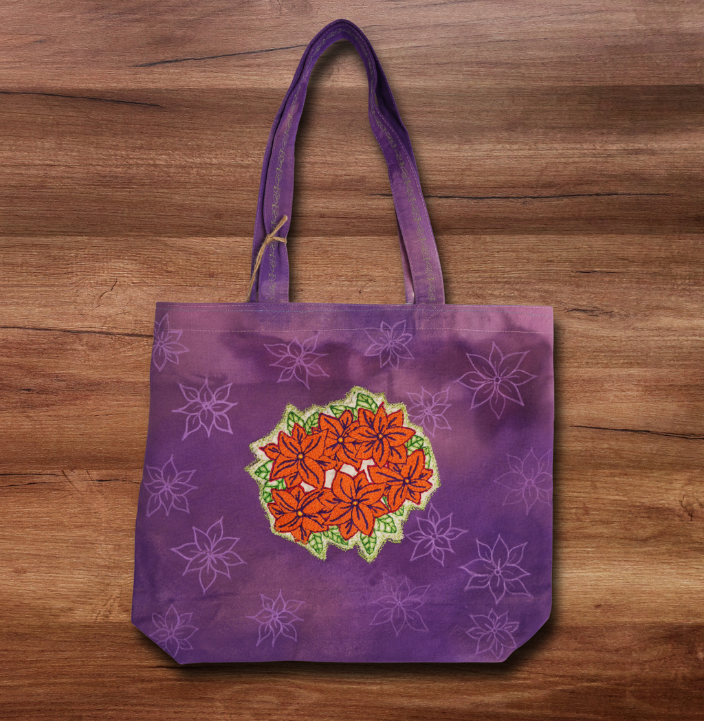 Flower Tote Bag by Ashlea Sergakis