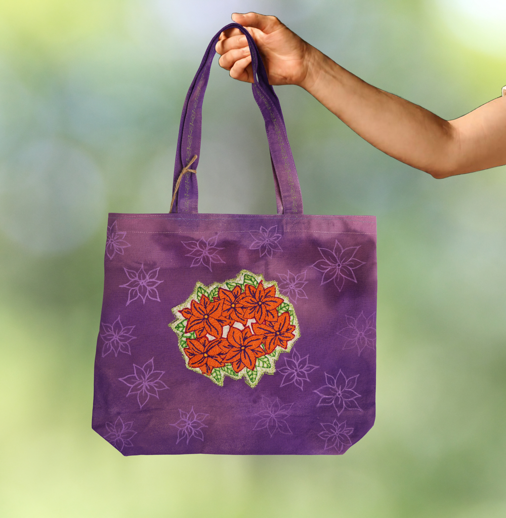 Flower Tote Bag by Ashlea Sergakis