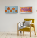 Pretty Pink Flower Painting by Ashlea Sergakis