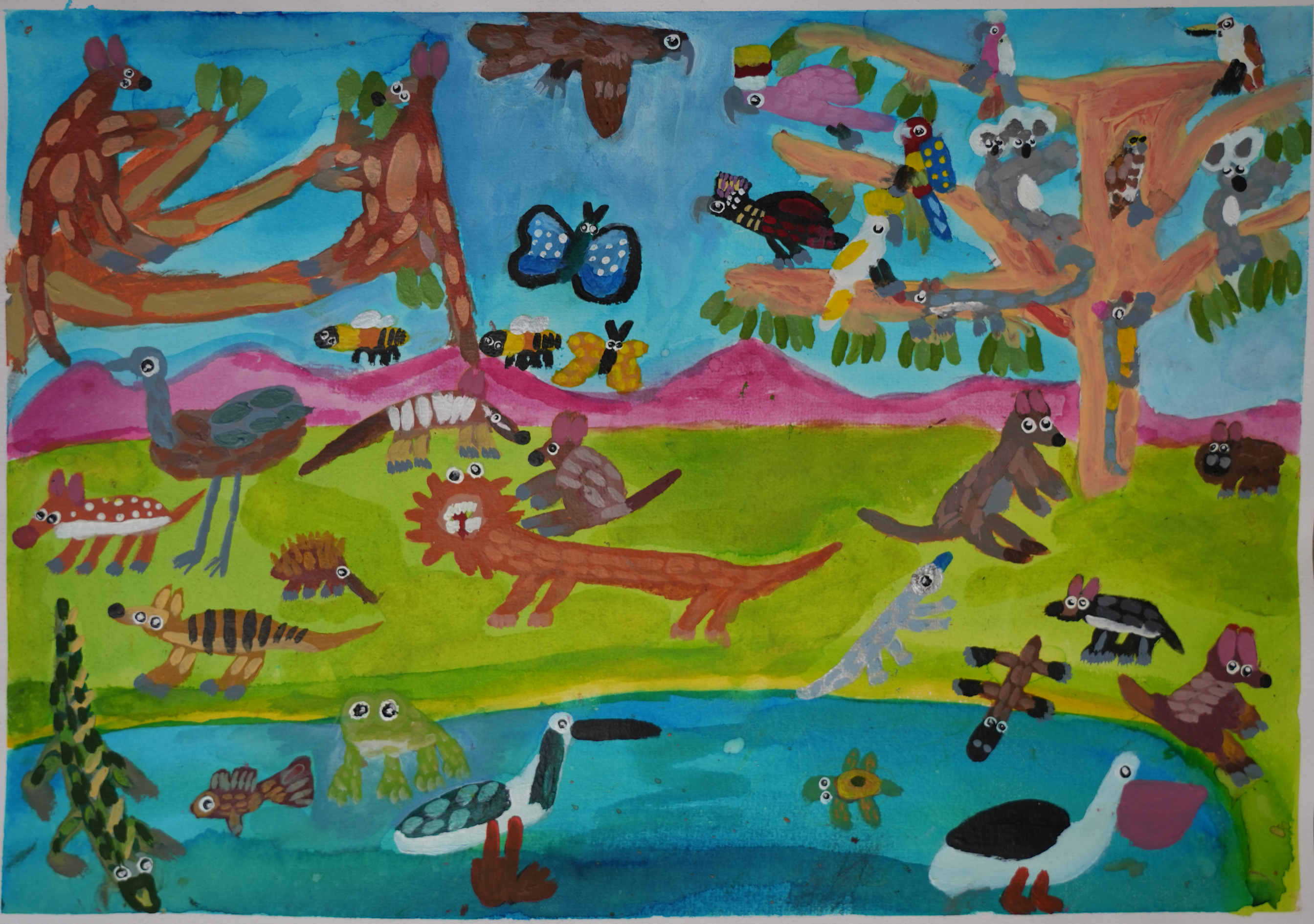 A-Z Watercolour Paintings