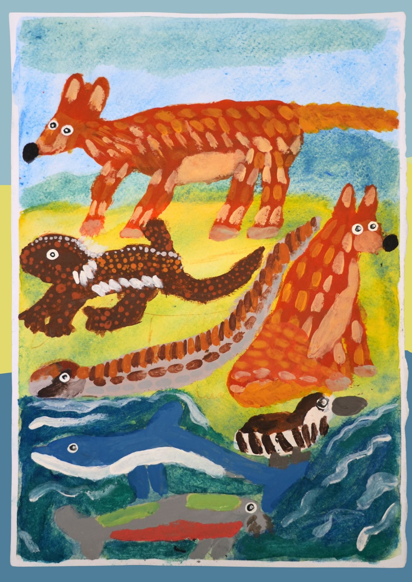 A-Z Watercolour Paintings