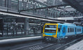 Metro Train -Now Departing Platform Two