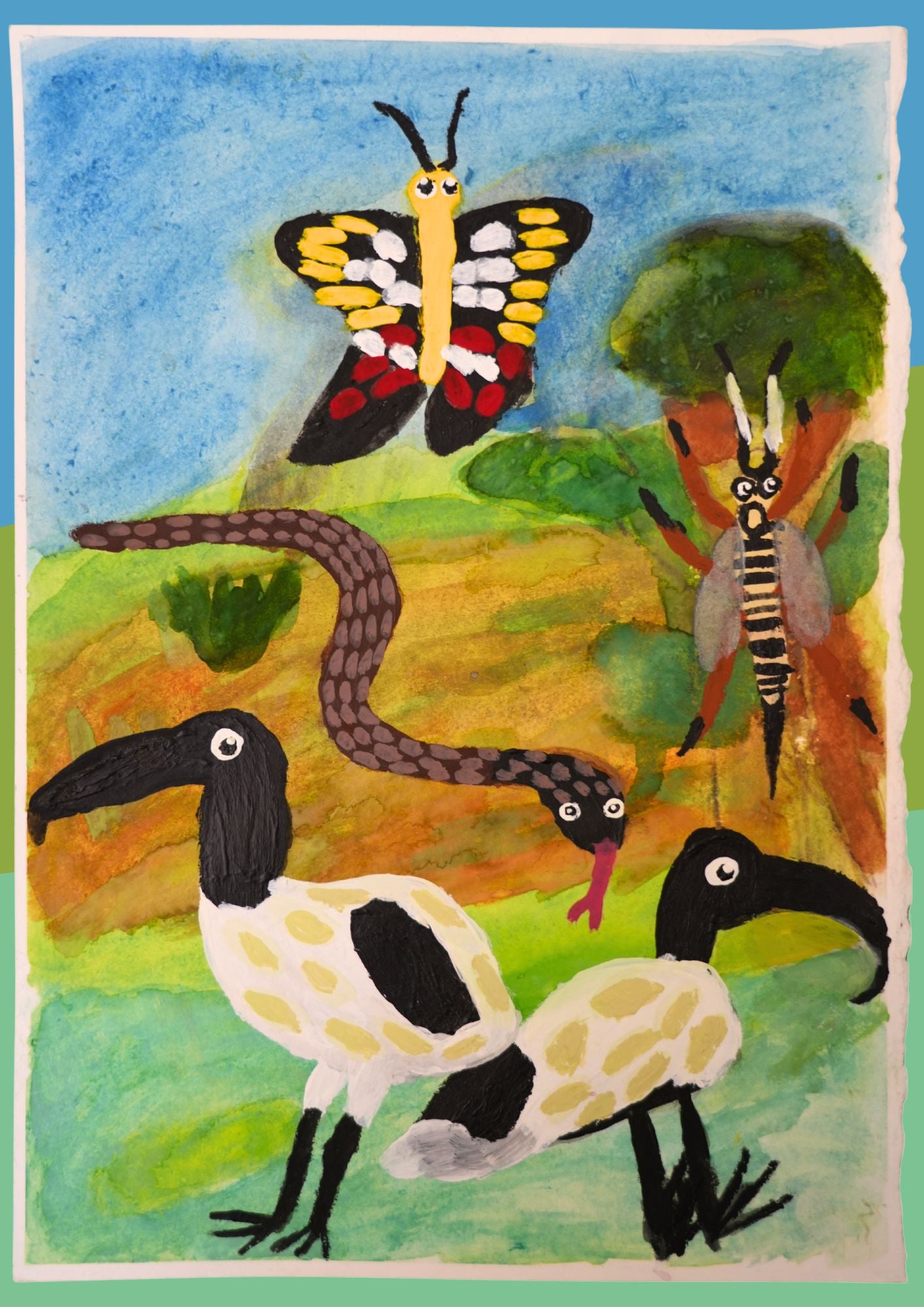 A-Z Watercolour Paintings