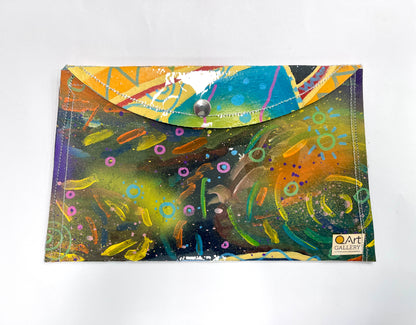 Handmade Art Clutch