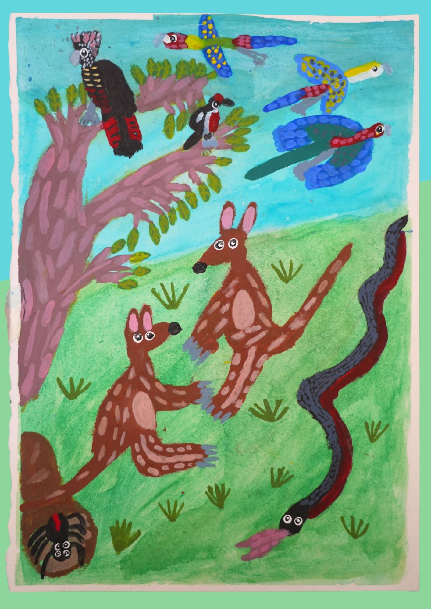 A-Z Watercolour Paintings