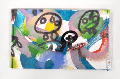 Handmade Art Clutch - Large