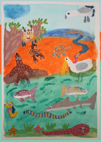 A-Z Watercolour Paintings