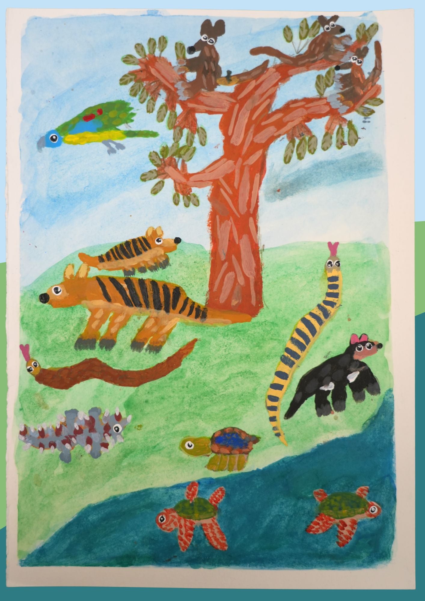 A-Z Watercolour Paintings