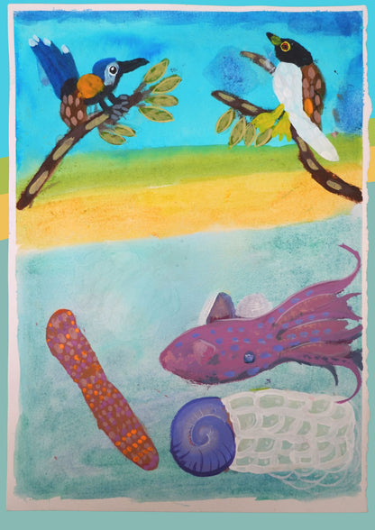 A-Z Watercolour Paintings