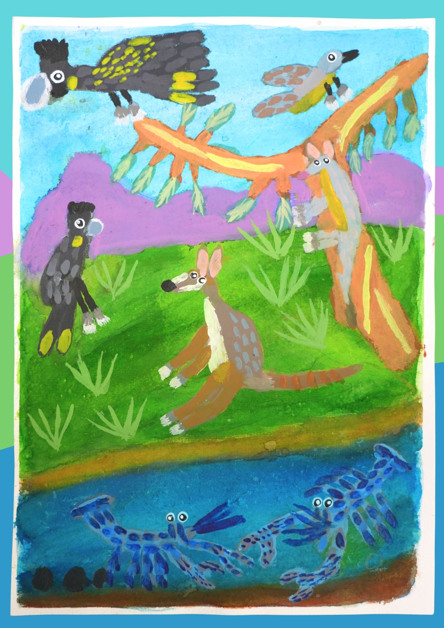 A-Z Watercolour Paintings